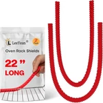 Pack 22 Inch Heat Resistant Oven Rack Protectors - Kitchen Safety Essential. Fixed Price $16.99.