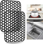 Best Protectors For Kitchen SINK,2 Pcs Silicone Mat 13.58"X11.6",NON-SLIP. Fixed Price $24.73.
