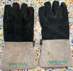 Dragon Fireplace Gloves Heat Resistant Darkgrey Black Xl. Fixed Price $10.00.