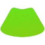 Kraftware Fishnet Placemat, Wedge, Lime Green. Fixed Price $17.24.