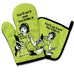 Dhecvbd You'll Eat And Like It,funny Oven 7X10.5IN, Fluorescent. Fixed Price $17.84.