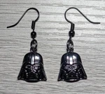 Disney Star Wars Darth Vader Earrings. Fixed Price $15.00.