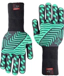 J Heat Resistant Oven GLOVE:EN407 Certified 932 F, Layers Silicone Coating. Fixed Price $15.00.
