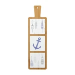 Pavilion Lake 16.5" Bamboo Ceramic Trivet Nautical Anchor Kitchen Decor. Fixed Price $29.99.