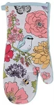 Printed Kitchen Oven MITT(13") Flowers,bees,bird & Butterflies,bloom Garden,ritz. Fixed Price $9.99.