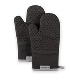 Kitchenaid Asteroid Oven Mitt Set, 7"X12.5", Black, Piece. Fixed Price $22.44.