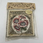 New!! Vintage Country Kitchen Scents Scented Spice Pot Holder Pansy 100% Cotton. Fixed Price $24.95.