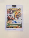 Joe Theismann True 1/1 Wild Card Pot Gold Autograph Qb. Fixed Price $70.00.