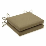 Pillow Perfect Monti Chino Solid Indoor Outdoor Patio Seat Cushions Plush Fiber. Fixed Price $79.06.