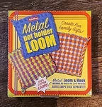Schylling Metal Pot Holder Loom Kit - Classic Durable Weaving New Box. Fixed Price $11.99.