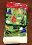 Holiday Style 5 Piece Kitchen Set 2 Pot Holders 1 Oven Mitt Towels Dishcloth. Fixed Price $26.94.