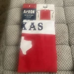 Best Brands Cotton Apron Don't Mess With Texas Flag One Size Fits Most 32" 27". Fixed Price $11.99.