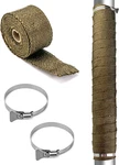 Fireproof Pipe Wrap Insulation Heat Resistant Chimney Flue Protector W/ Clips. Fixed Price $25.99.