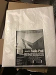 Quilted Table Pads Quantity Of TP-3 52 X 108 Or Cut To Size And Shape New Nip. Fixed Price $29.59.
