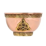 Triquetra Copper Offering Bowl For Altar Use, Rituals, Incense, Smudging, And. Fixed Price $9.99.