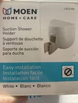 Moen Home Care Suction Shower Holder White Sticks To Wall New Open Box. Fixed Price $14.99.