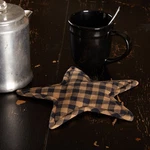 Trivet Navy Star Primitive 10IN Quilted Cotton Kitchen Table Decor Vhc Brands. Fixed Price $7.95.