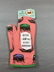Nwt Blue Q Oven Mitt, B++ch Am The Secret Ingredient Humorous Funny Kitchen. Fixed Price $10.50.