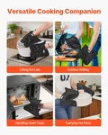 Vevor Pot Holders, Heat Resistant To 500 Fahrenheit With Ribbed Soft Anti-slip. Fixed Price $21.98.