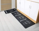 2PCS Kitchen Floor Mats Rug Anti Fatigue Waterproof Non-slip 17"X47". Fixed Price $15.97.