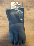 Expert Grill 14" Insulated Heat Resistant Leather Bbq Gloves Black Color Nwt. Fixed Price $6.00.