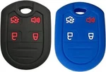 2PCS Silicone Fob Skin Cover Protector Keyless Jacket Re Color: Black Blue. Fixed Price $18.74.