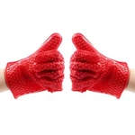 Topsky Heat-resistant Silicone Oven Gloves, 1 Pair Of Food Quality, Thick,. Fixed Price $12.99.