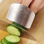 Stainless Steel Finger Guard Hand Protector Safe Slice Kitchen Cutting Tool. Fixed Price $9.89.
