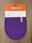 "ultra Violet" Creuset 100% Cotton Fabric Oval Pot Holder Hot Pad Textiles. Fixed Price $60.99.