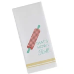 Dii Design Imports Kitchen That's How Roll Printed Dishtowel. Fixed Price $9.88.