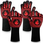 Bbq Fireproof Gloves, Grill Cut-resistant 1472 Heat. Fixed Price $27.69.