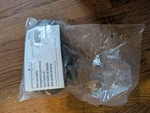 Pampered Chef Mini Oven Mitts Black Cotton Set Of 2 Model 100176. Fixed Price $13.00.