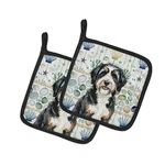 Carolines Treasures WDK6912PTHD 7.5 X In. Bern Doodle Coastal Sea Glass P.... Fixed Price $28.06.