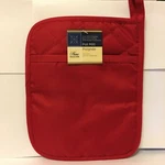 Home Collection Kitchen Pot Mitt Rubber. Size 7 X 9 In, Red. Fixed Price $5.50.