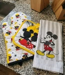 Set Of 3 Disney Mickey & Minnie Mouse Dish Towel Pot Holder Oven Mitt Rare. Fixed Price $19.00.