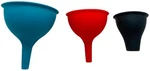 0519053 - Trudeau Silicone Funnels, Set Of. Fixed Price $17.14.