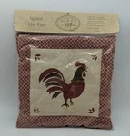 Alice's Cottage Spiced Hot Pad Rooster Bird Trivet Square. Fixed Price $14.98.