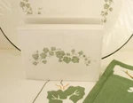 Nib Corelle Coordinates Callaway Ivy Napkin Holder Letters Porcelain. Fixed Price $26.99.