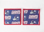 New York Giants Pattern POTHOLDER-9 X 9"-SET Of 2 Handmade-pizazz Creations. Fixed Price $14.00.