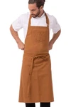 Works Unisex Rockford Chefs Bib Apron One Size Nutmeg. Fixed Price $77.19.