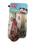 Disney Mickey 3 Piece Kitchen Set- New (oven Mitt Spatula Whisk). Fixed Price $19.95.