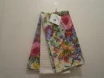 April Cornell Nwt Kitchen Set Of 3 Dish Towels Wildflowers Waffle Weave Cotton. Fixed Price $29.00.