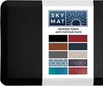 Sky Solutions Anti Fatigue Floor Mat 3/4" Thick Standing Rug (20 X 39", Black). Fixed Price $24.59.