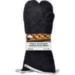 Nouvelle Legende Flame Retardant Oven Mitt, Black, 2 Count. Fixed Price $17.00.