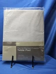 Nip 52" X 90" Oblong Flannel Backed Table Pad Protector Elrene Home Fashions. Fixed Price $8.00.