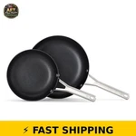 Calphalon Hard-anodized Nonstick 8" And 10" Frying Pan Set. Fixed Price $95.99.