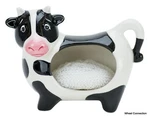 Cow Scrubby Kitchen Novelty Ceramic Scrubbie Holder Boston Warehouse Great Gift. Fixed Price $9.99.