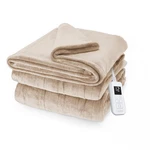 Sunbeam Electric Royal Posh Velvet Heated Blanket, Settings, 12-HOUR. Fixed Price $120.01.