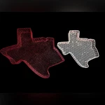 Wire Baskets Texas Shaped Red White 2PC Table Wall Decor 4TH Of July Bbq Party. Fixed Price $15.00.