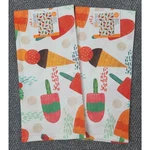 Mu Kitchen Designer Print Towels Sweet Summer Ice 20X30IN Cotton 2PK. Fixed Price $15.95.